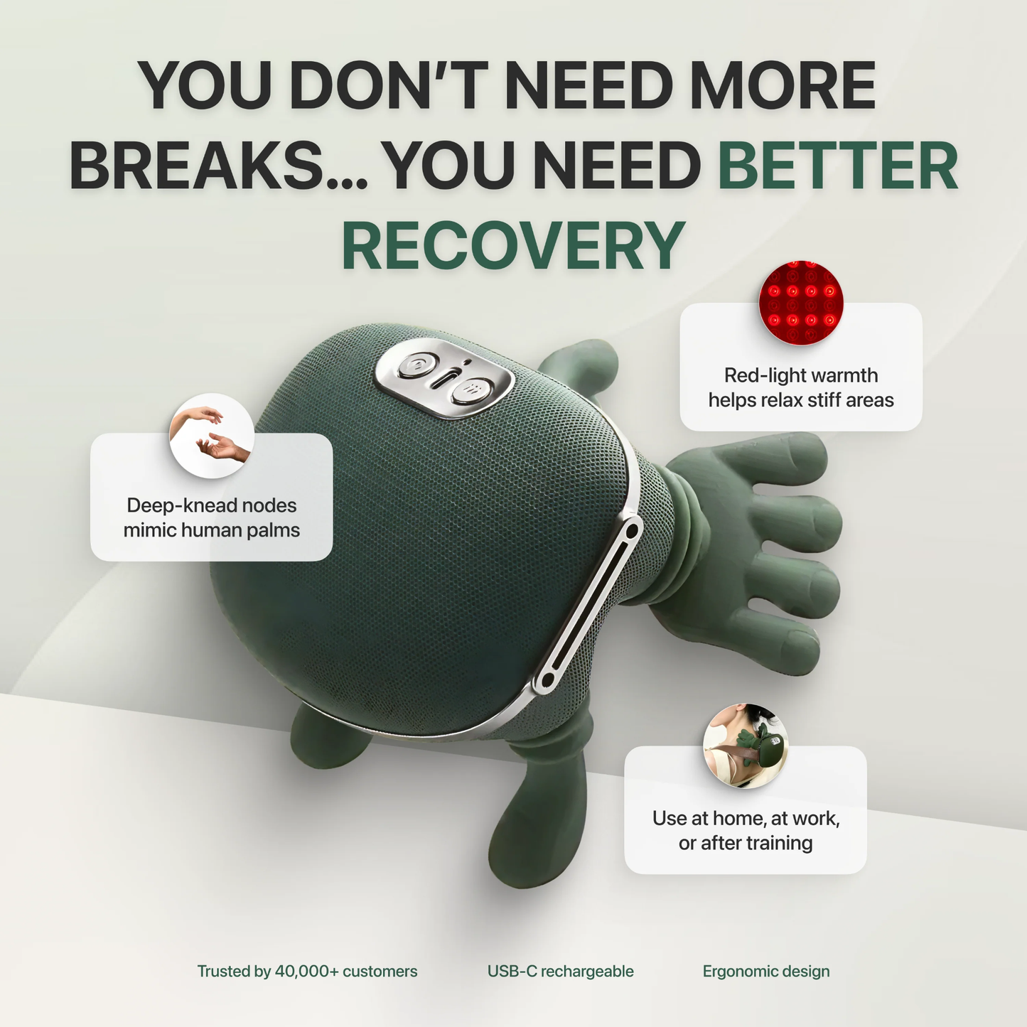 RelaxaWrap™ – 4D Heated Neck & Shoulder Massager