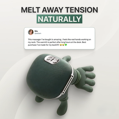 RelaxaWrap™ – 4D Heated Neck & Shoulder Massager