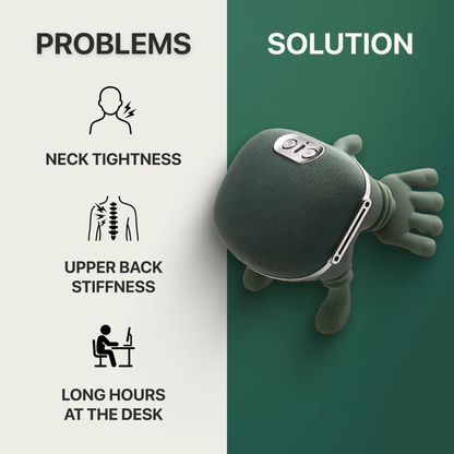 RelaxaWrap™ – 4D Heated Neck & Shoulder Massager