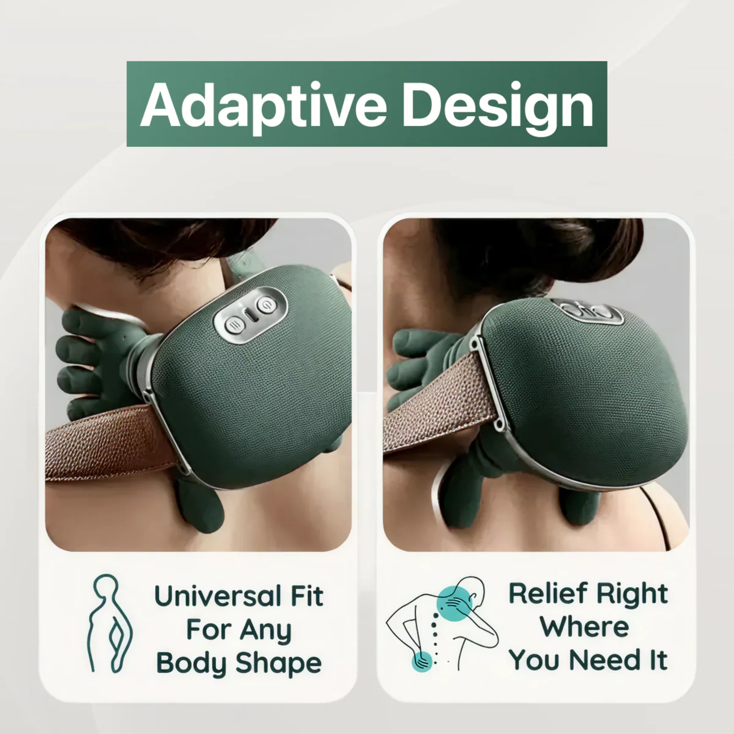 RelaxaWrap™ – 4D Heated Neck & Shoulder Massager